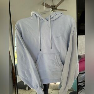 Hollister baby blue hoodie